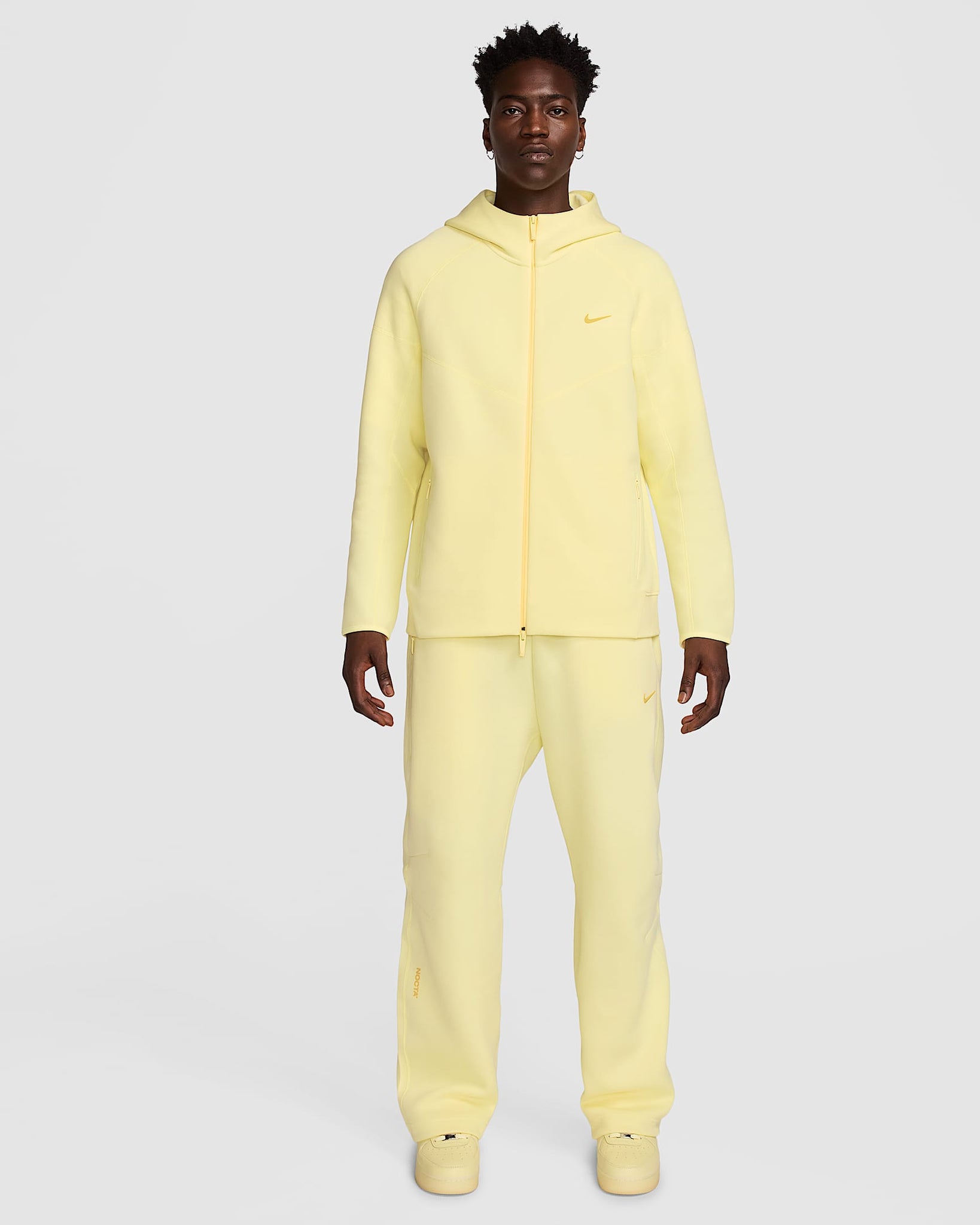 Nike x Nocta Tech Fleece Blue Zip-Up Ensemble (Bas + Haut)