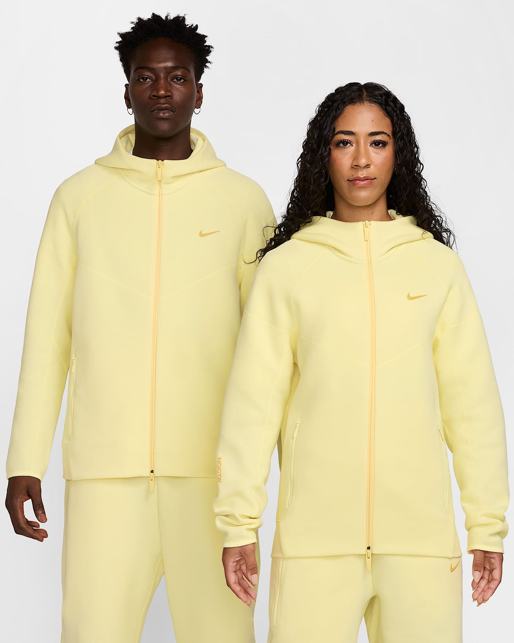 Nike x Nocta Tech Fleece Blue Zip-Up Ensemble (Bas + Haut)